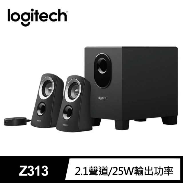 【Logitech 羅技】Z313 音箱系統